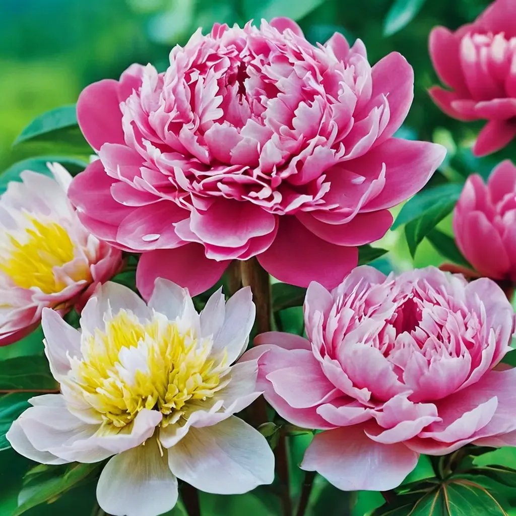 Paeonia lactiflora 'Exceptionally Fragrant Peony Trio'