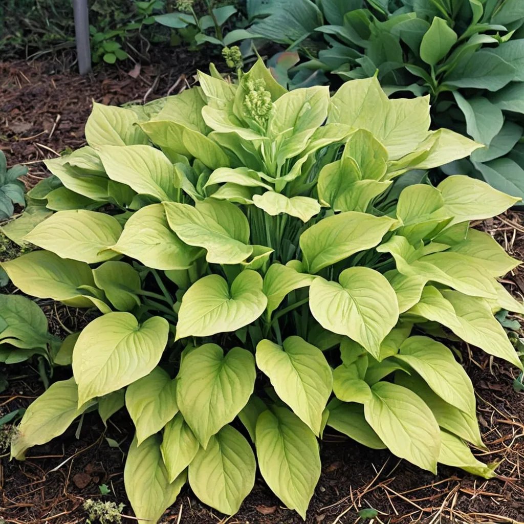 Hosta x hybrida 'Fragrant Gold'
