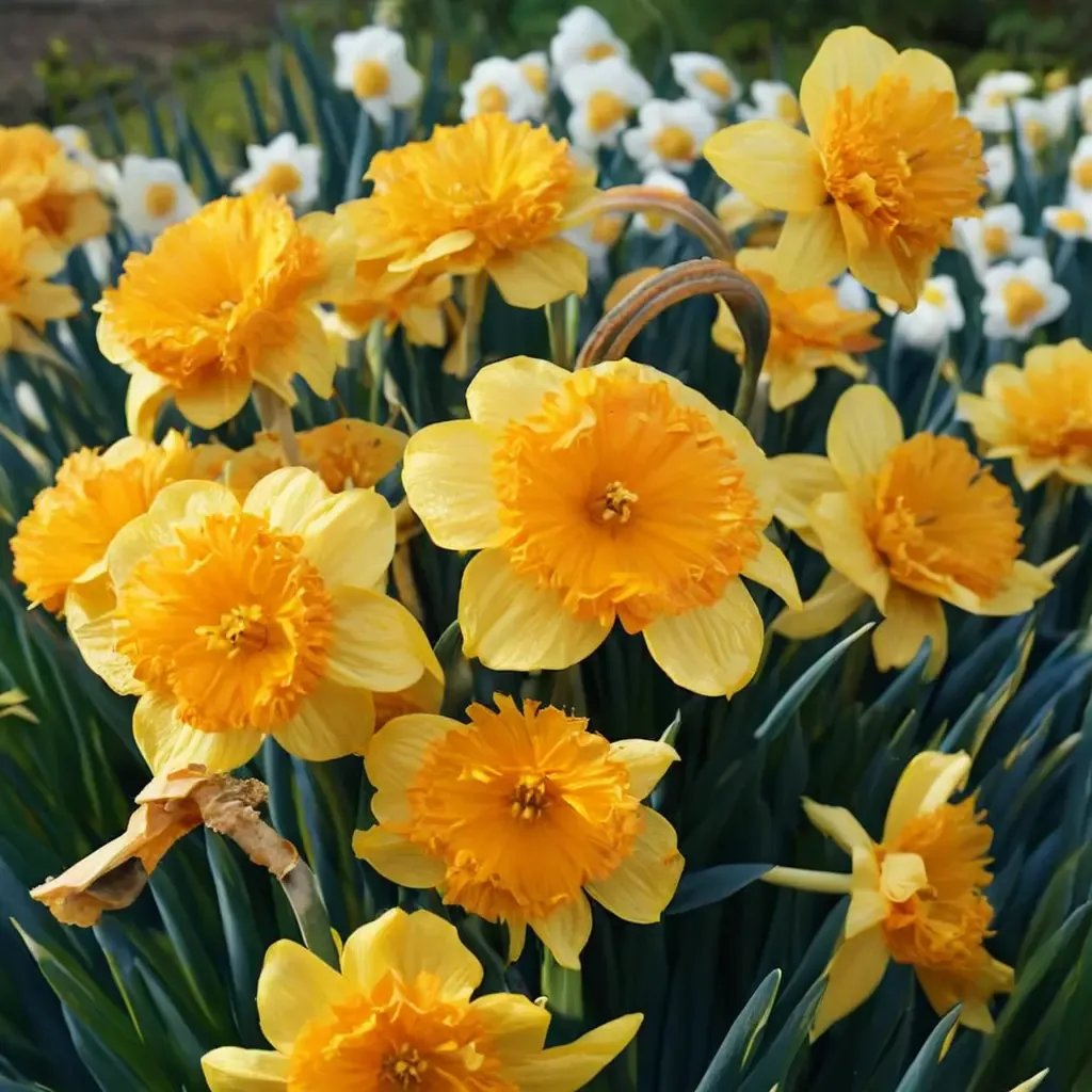 Narcissus pseudonarcissus 'Ferris Wheel'