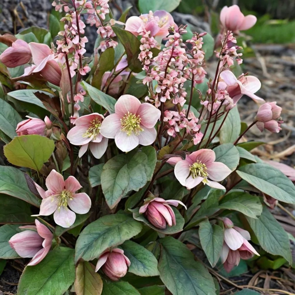 Heucherella x hybrida 'Pink Frost'