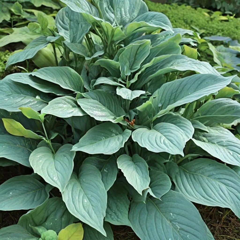 Hosta x hybrida 'Ulysses S Grant'