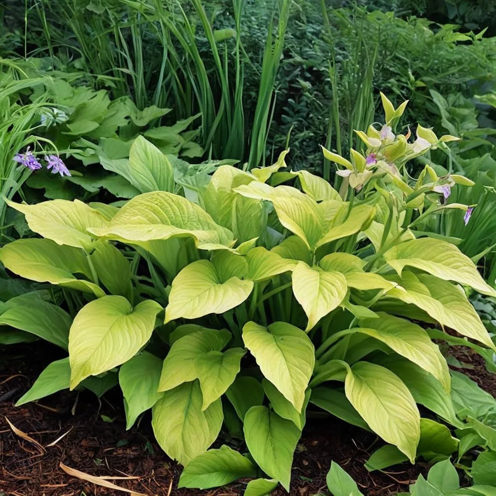 Hosta x hybrida 'Wedgwood Gold'