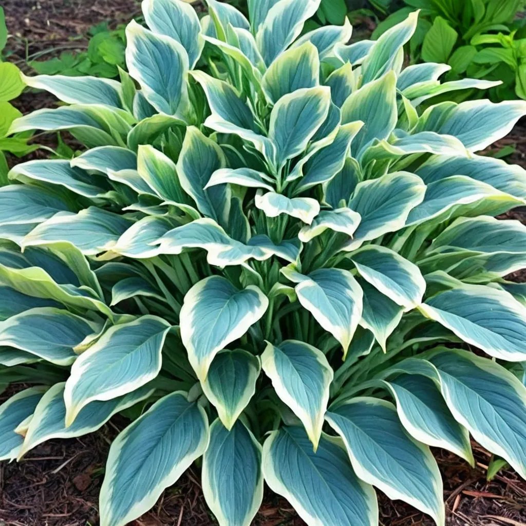 Hosta x hybrida 'Sleeping Beauty'