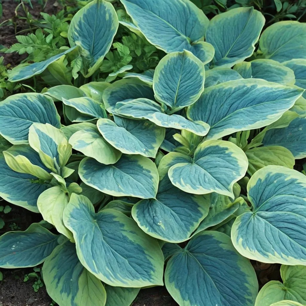 Hosta x hybrida 'Olive Bailey Langdon'