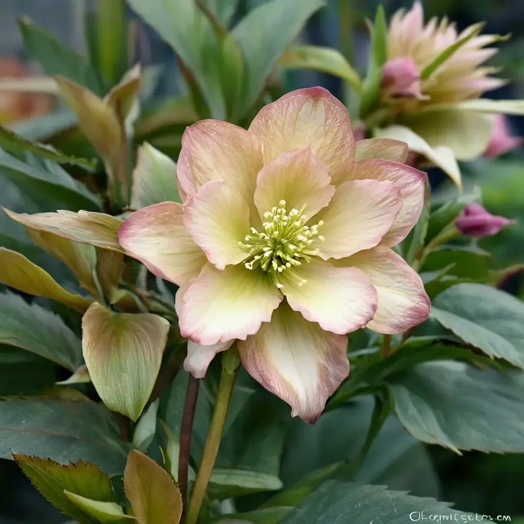 Helleborus x hybrida 'Mother of Bride'