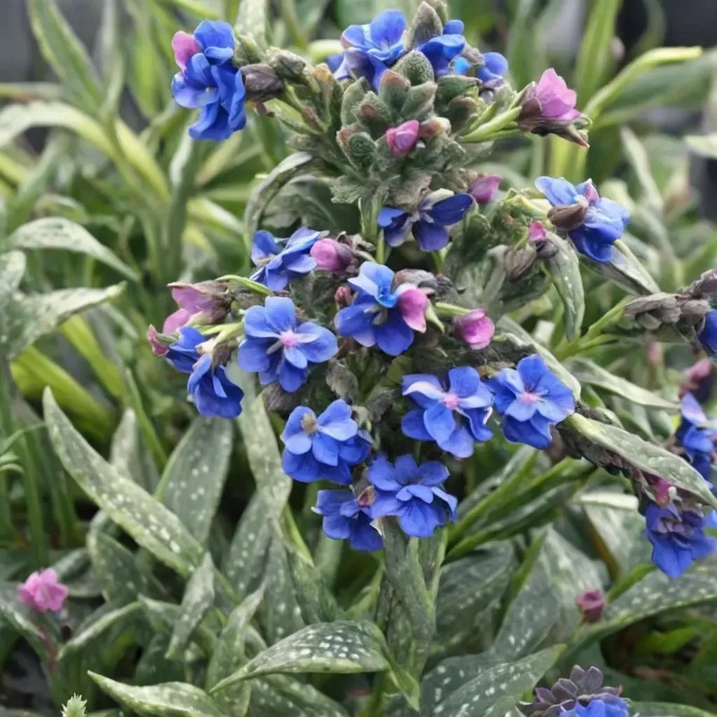 Pulmonaria officinalis 'Bertram Anderson'