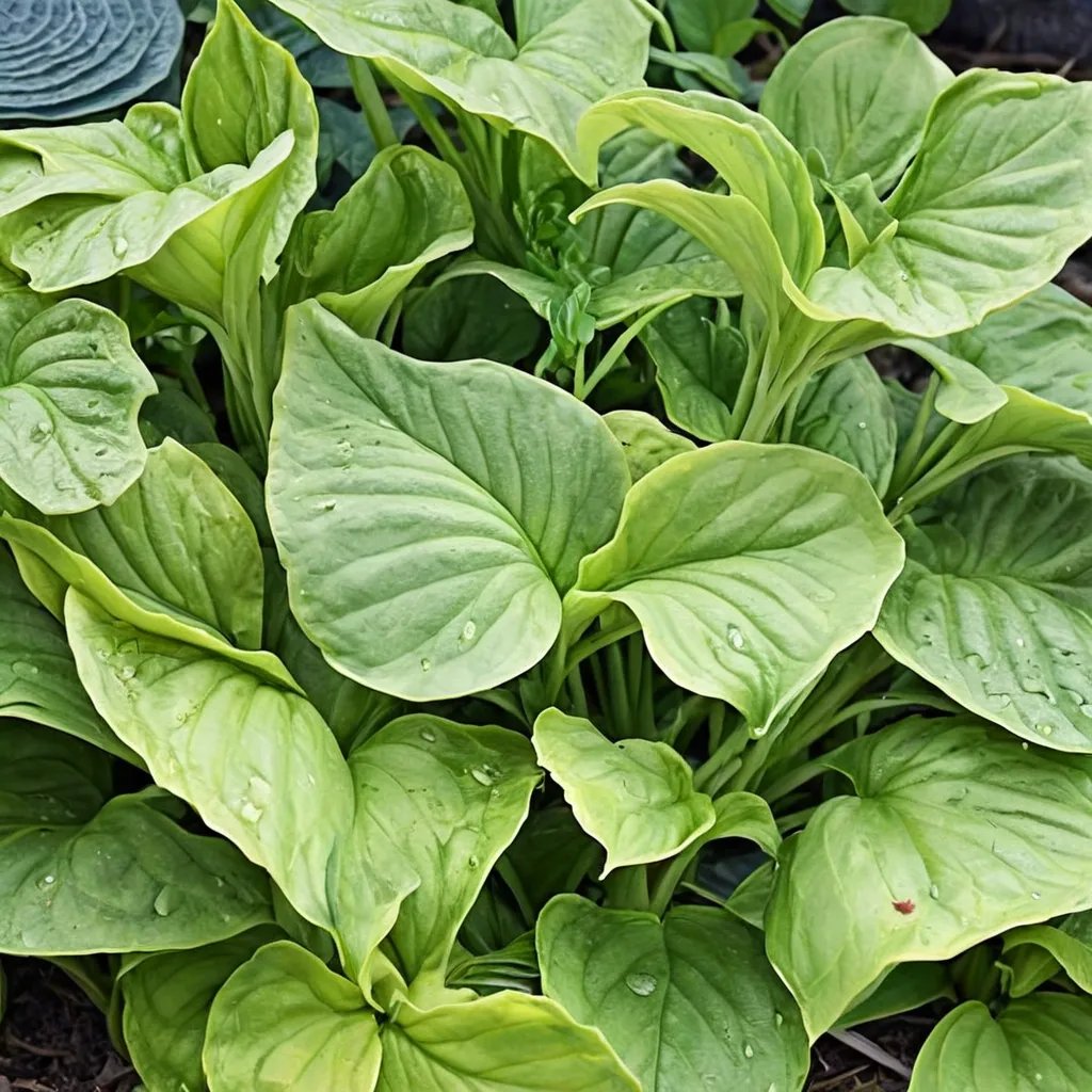 Hosta x hybrida 'UFO'