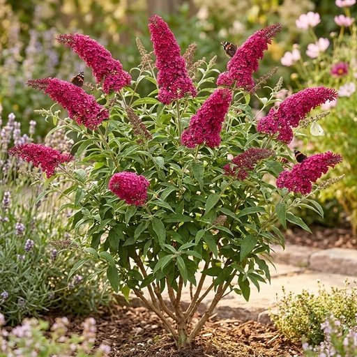 Buddleja davidii 'Buzz Hot Raspberry'