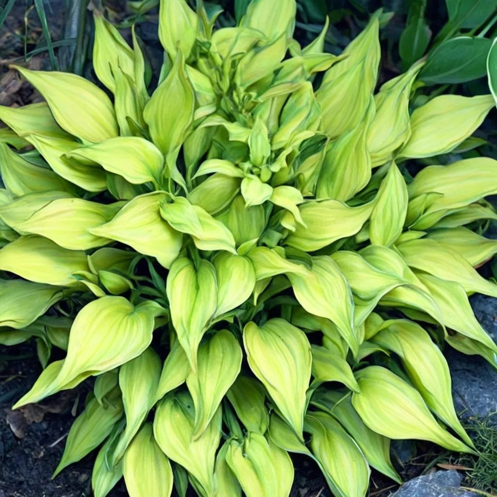 Hosta x hybrida 'Cracker Crumbs'