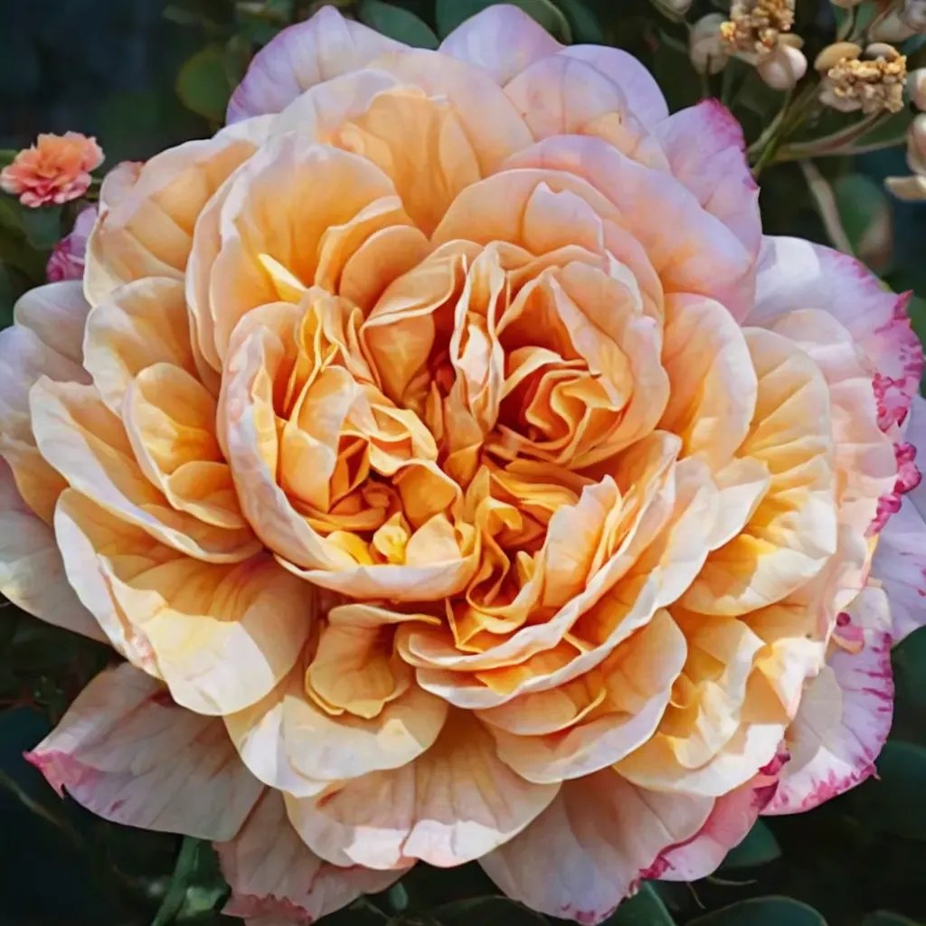 Rosa x hybrida 'Morning Glow'