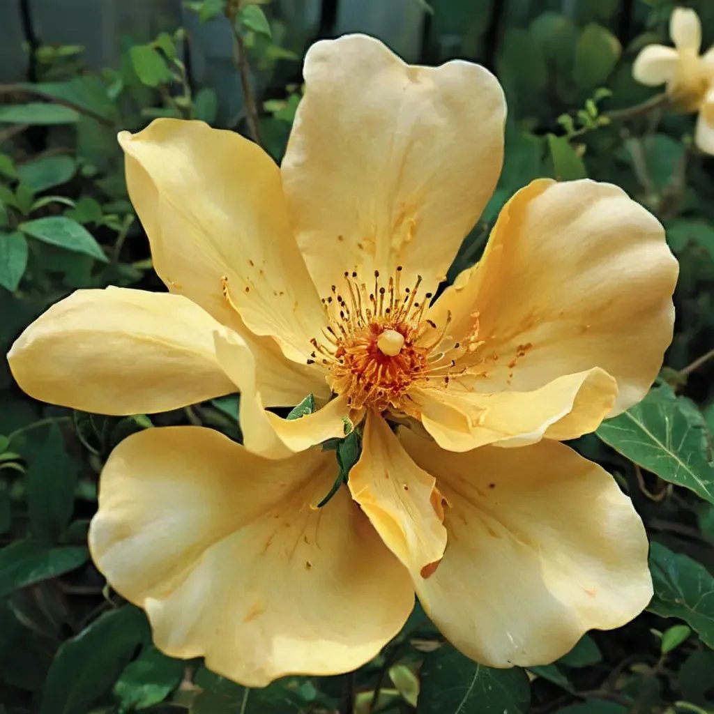 Rosa damascena 'Mrs Oakley Fisher'