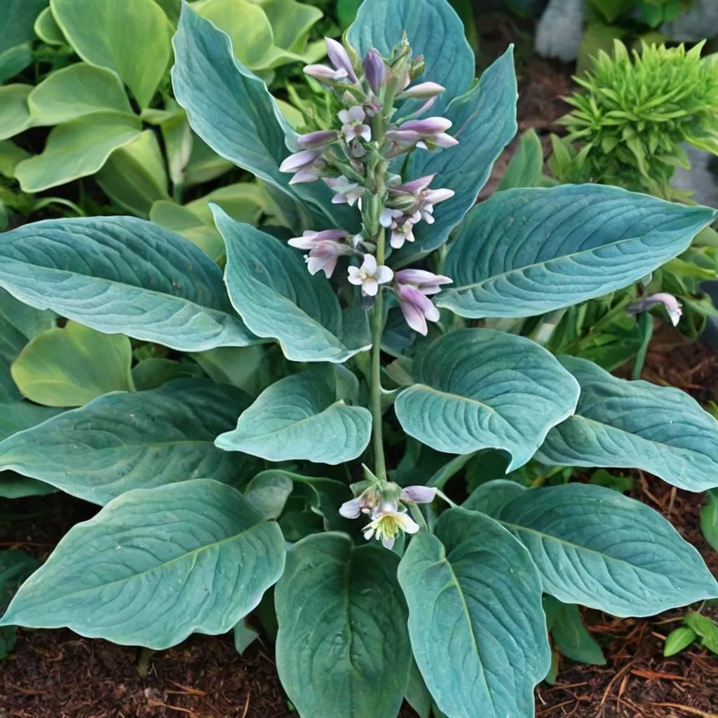Hosta x hybrida 'Singin the Blues'