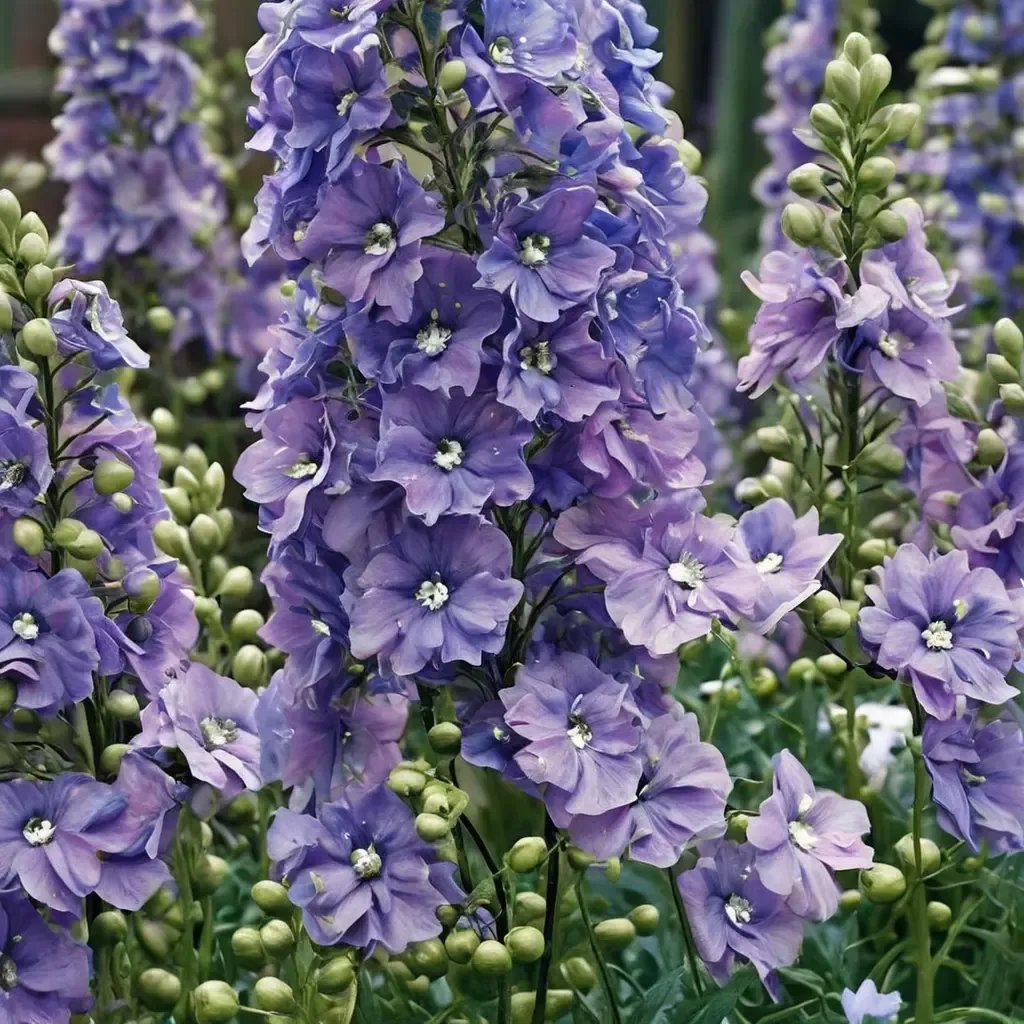 Delphinium elatum 'Morning Lights'