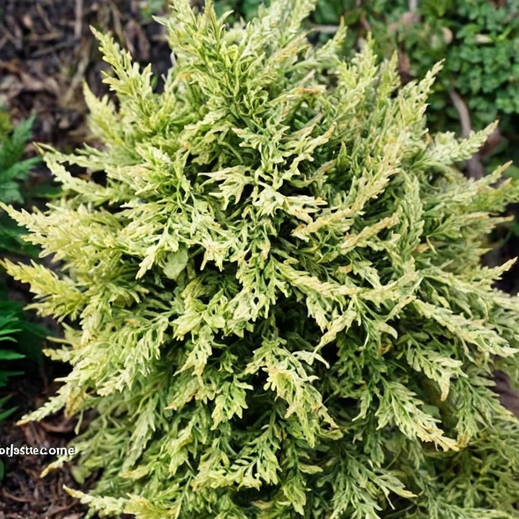 Chamaecyparis obtusa 'Chimaani-hiba'