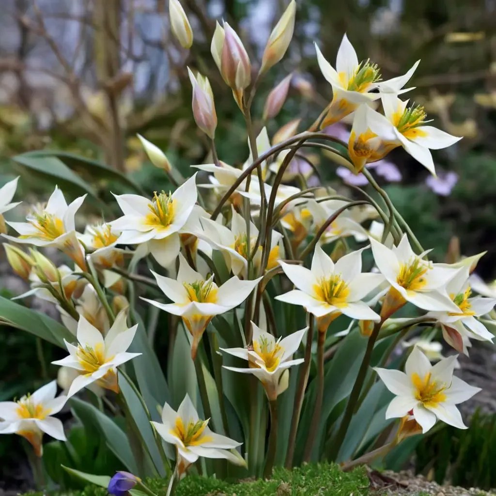 Tulipa turkestanica 'Dyanito'