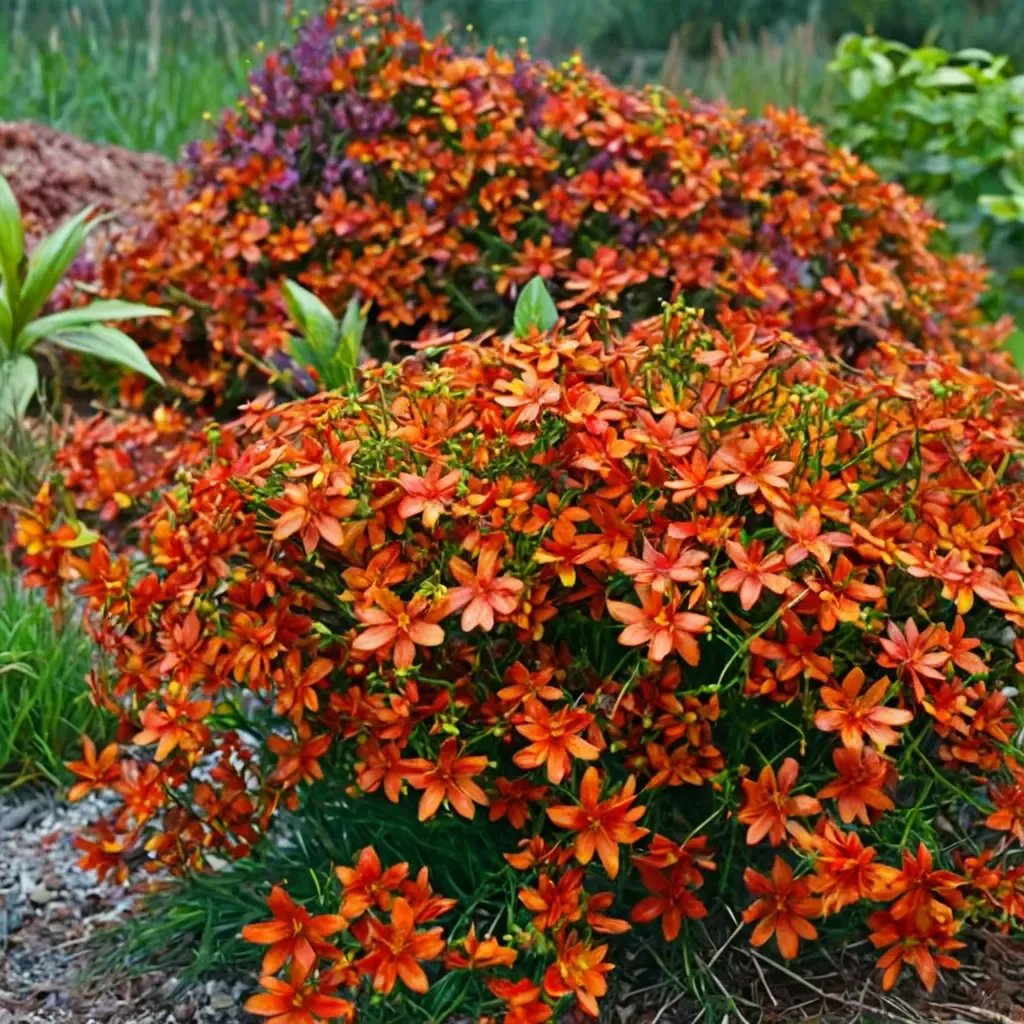 Coreopsis tinctoria 'Crazy Cayenne'