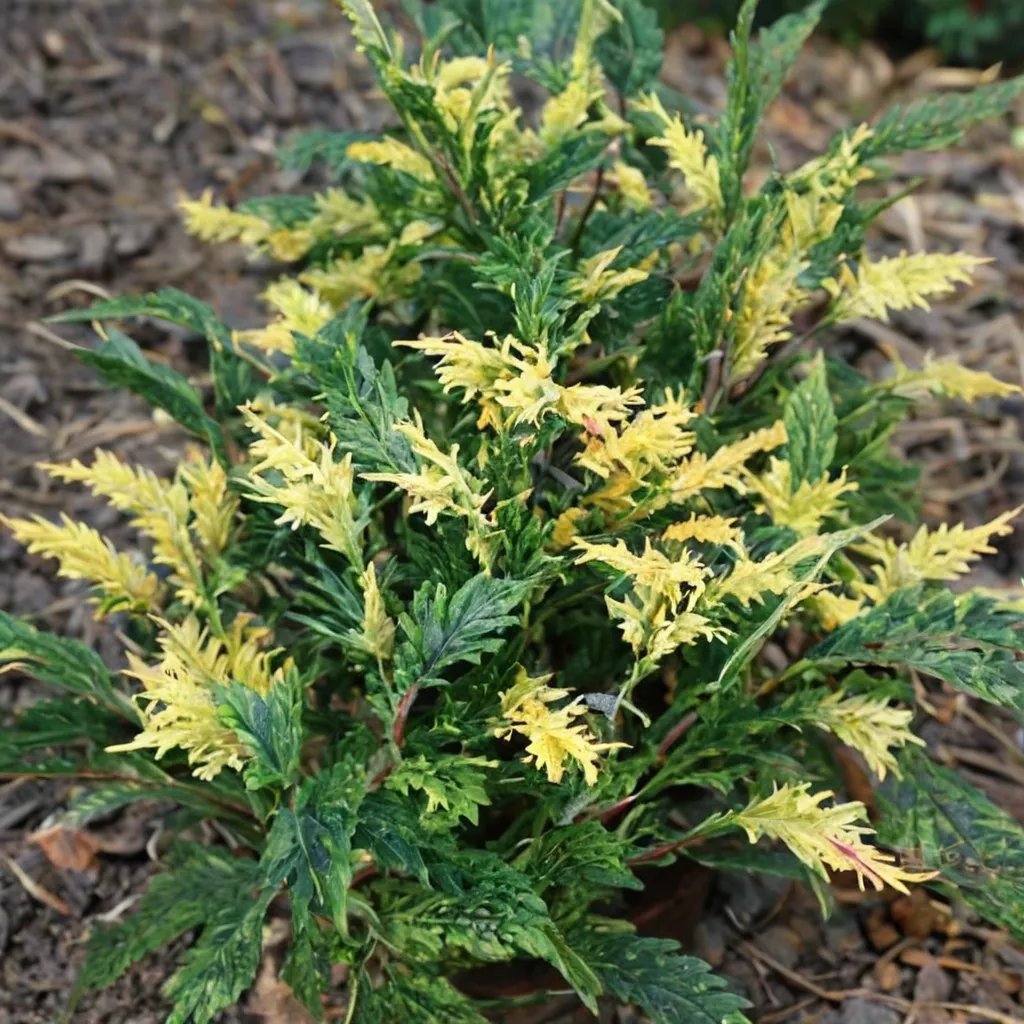 Chamaecyparis pisifera 'Gold Dust'