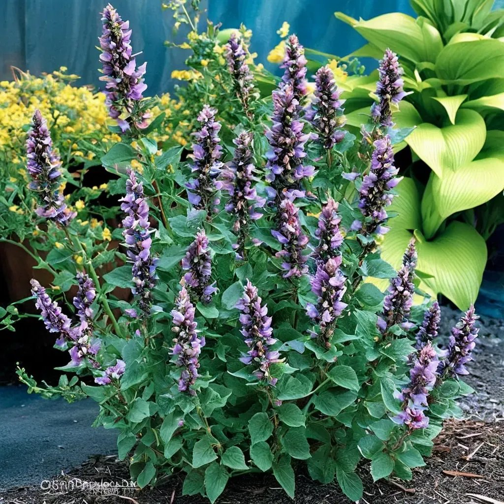 Agastache foeniculum 'POQUITO Dark Blue'