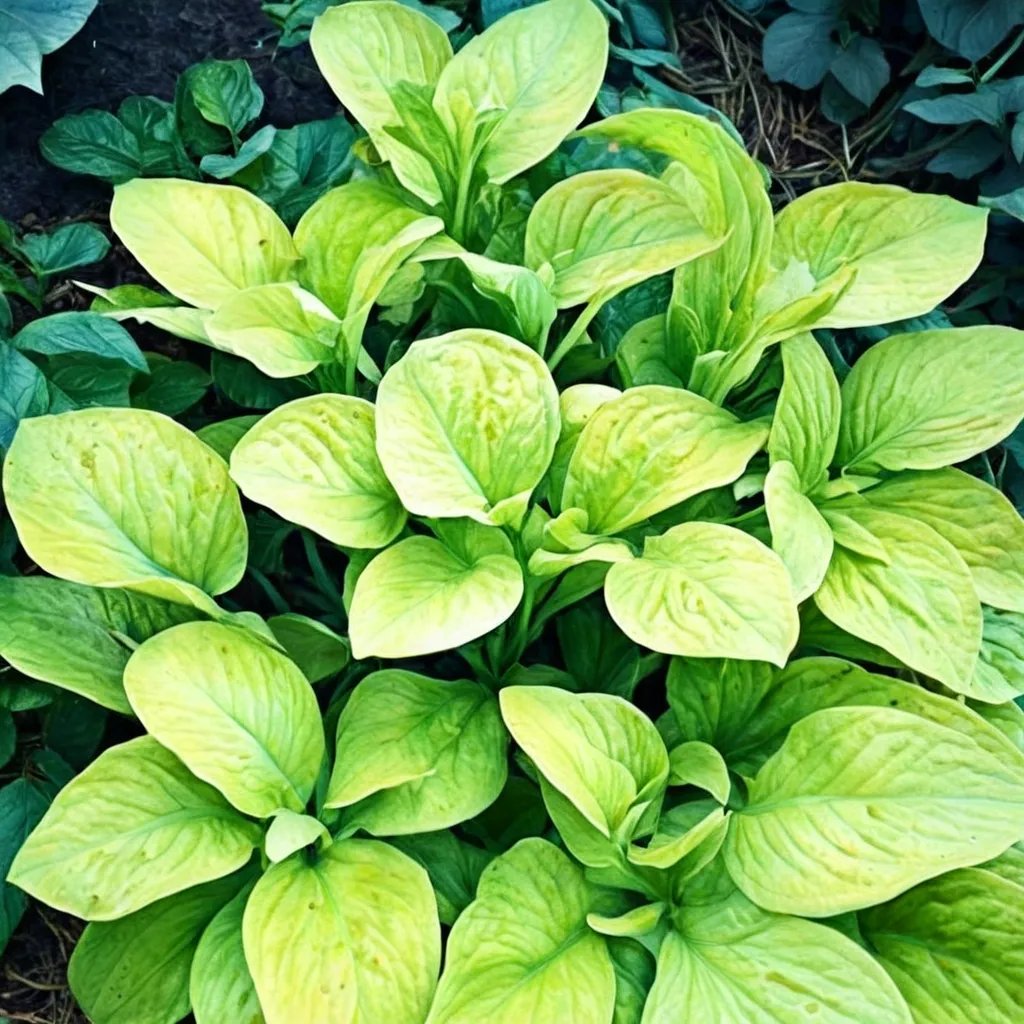 Hosta x hybrida 'Golden Friendship'
