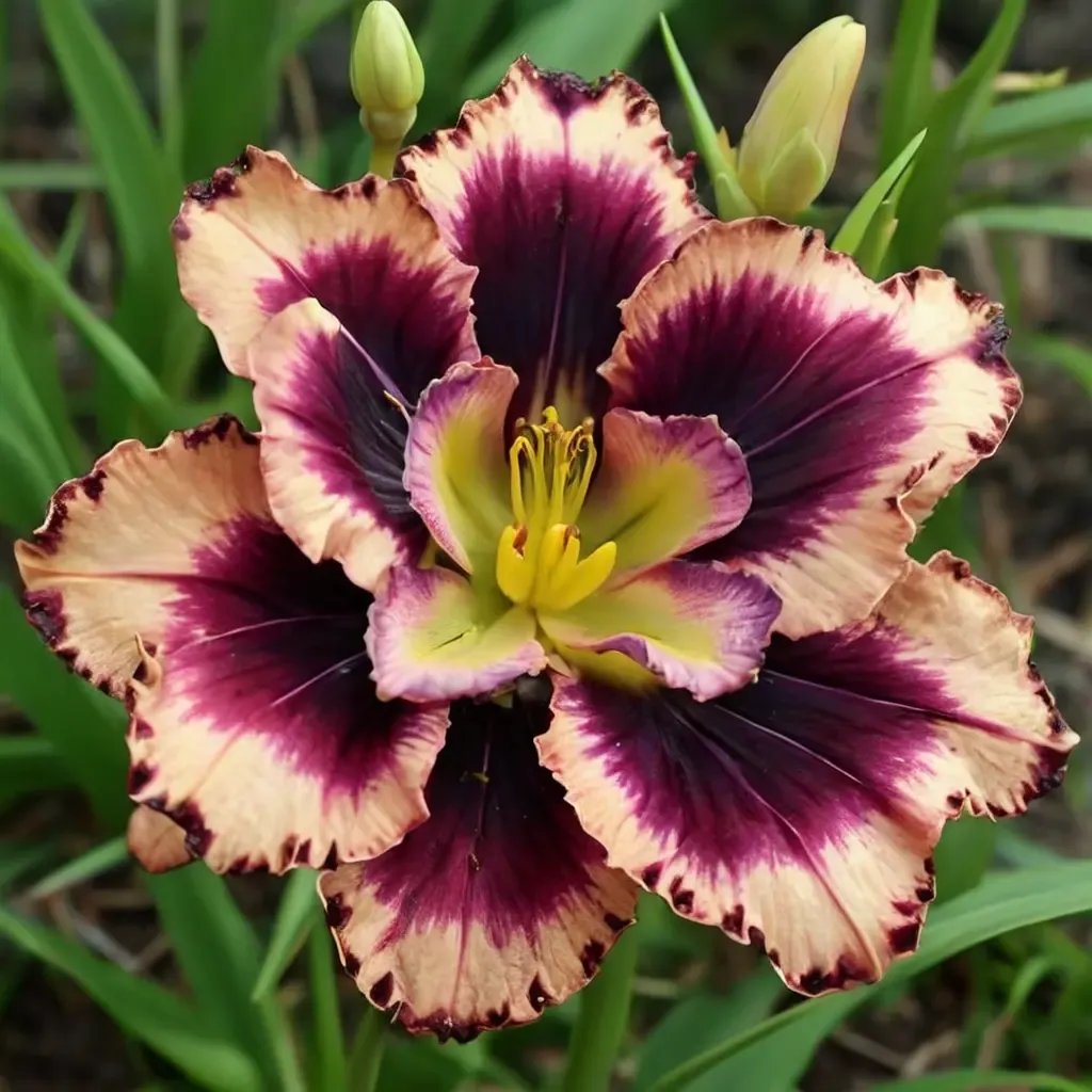 Hemerocallis x hybrida 'Rock Solid'