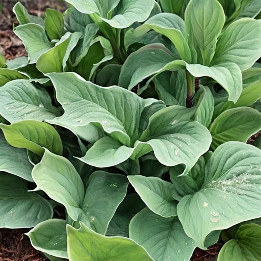 Hosta x hybrida 'Metallica'