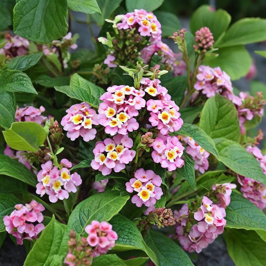 Lantana camara 'Luscious Pinkberry Blend'