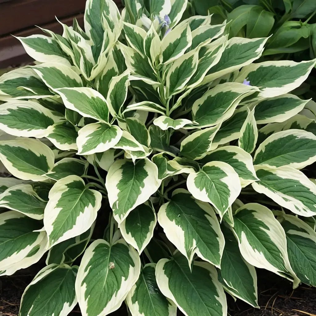 Hosta plantaginea 'Patriot'