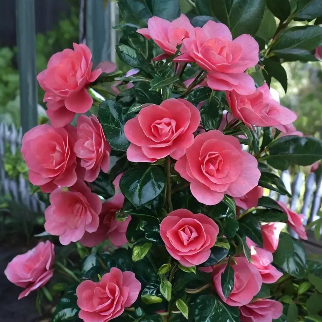 Camellia japonica 'Jerry Hill'
