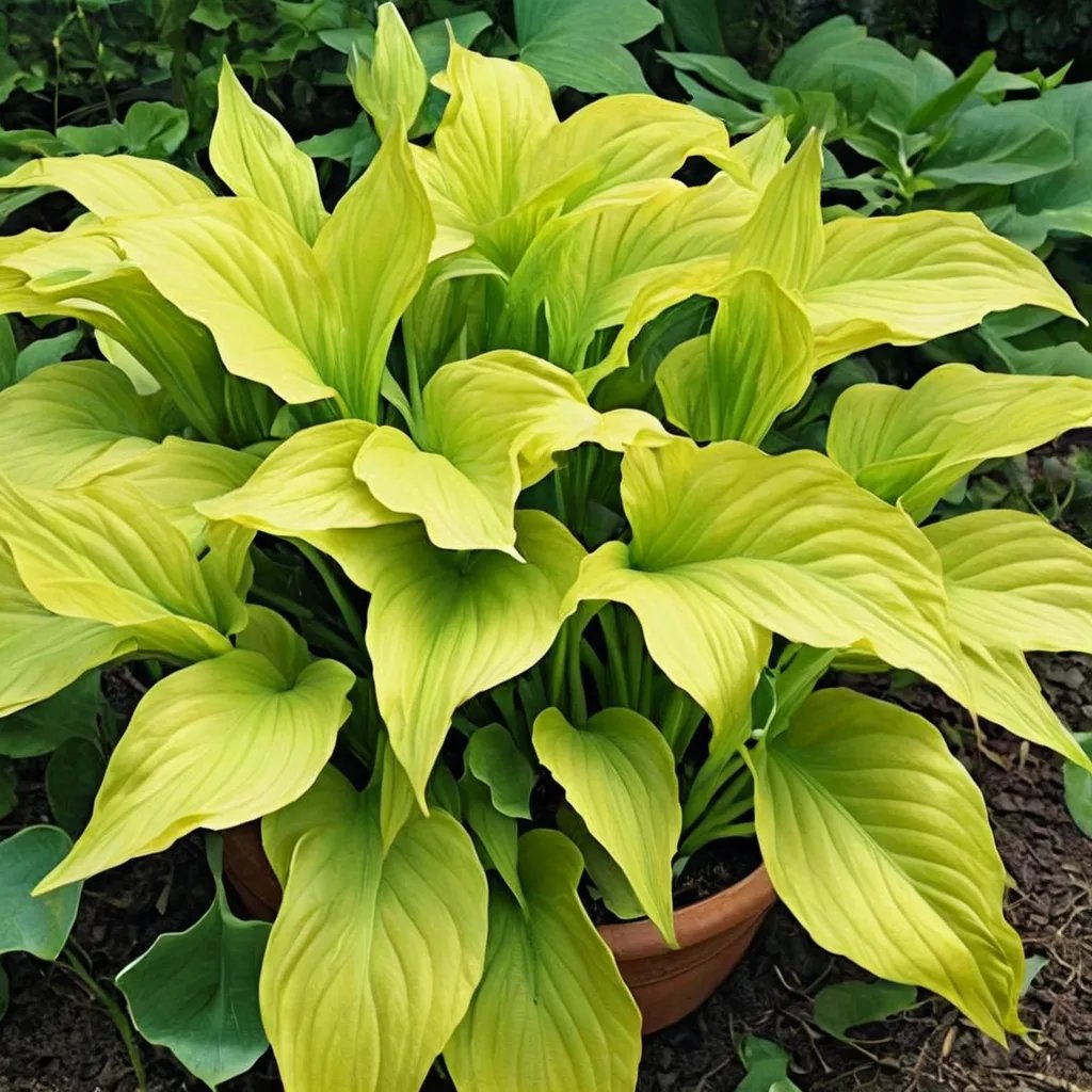 Hosta x hybrida 'Ophir'