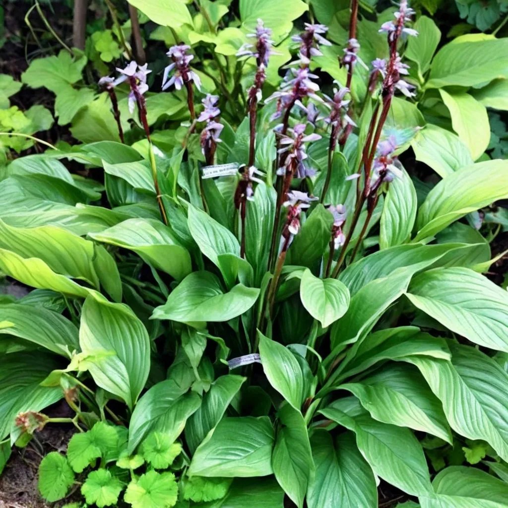 Hosta x hybrida 'Sparkling Burgundy'