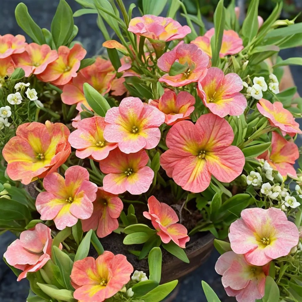 Calibrachoa x hybrida 'Superbells Coral Sun'