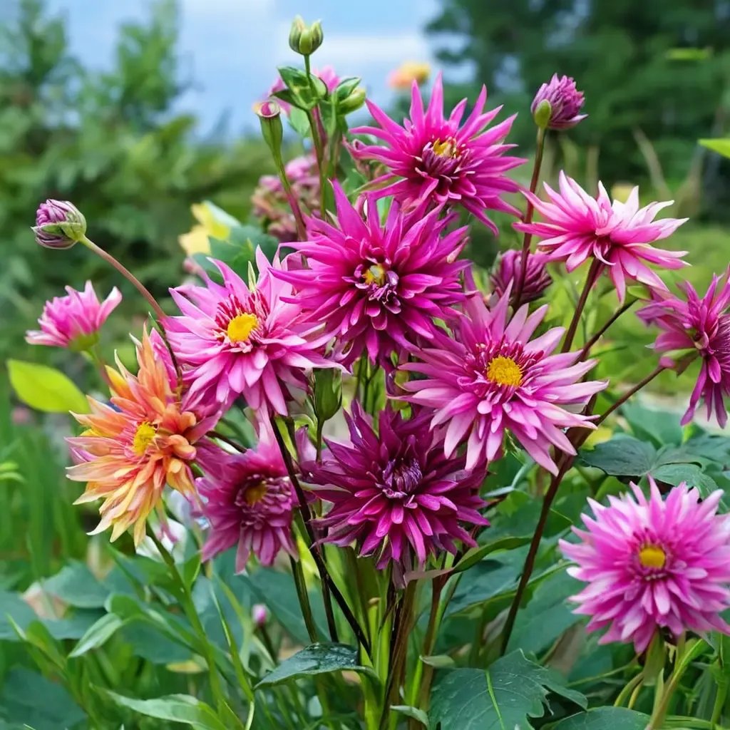 Dahlia cactus