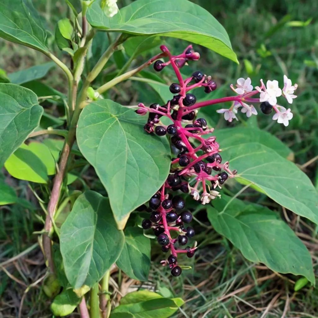Phytolacca americana 'Annie'
