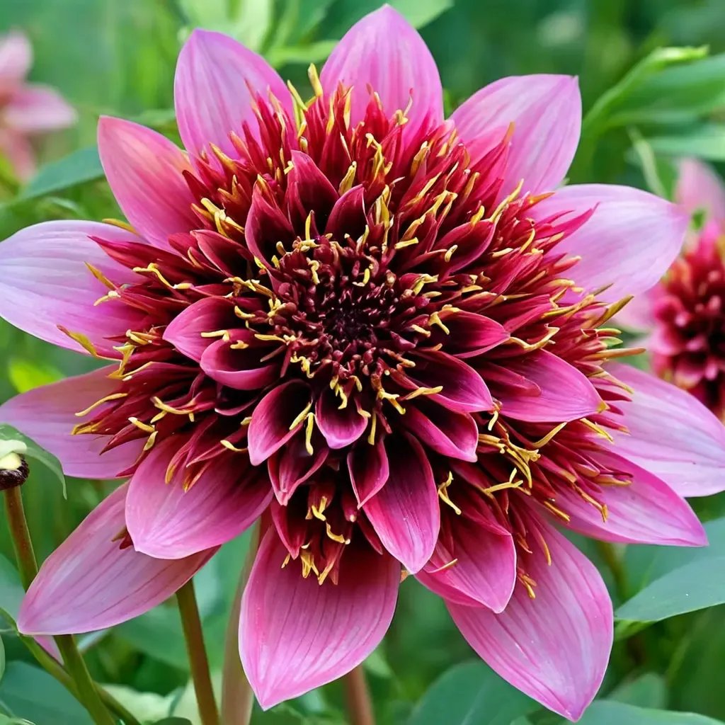 Dahlia cactus 'The Phantom'