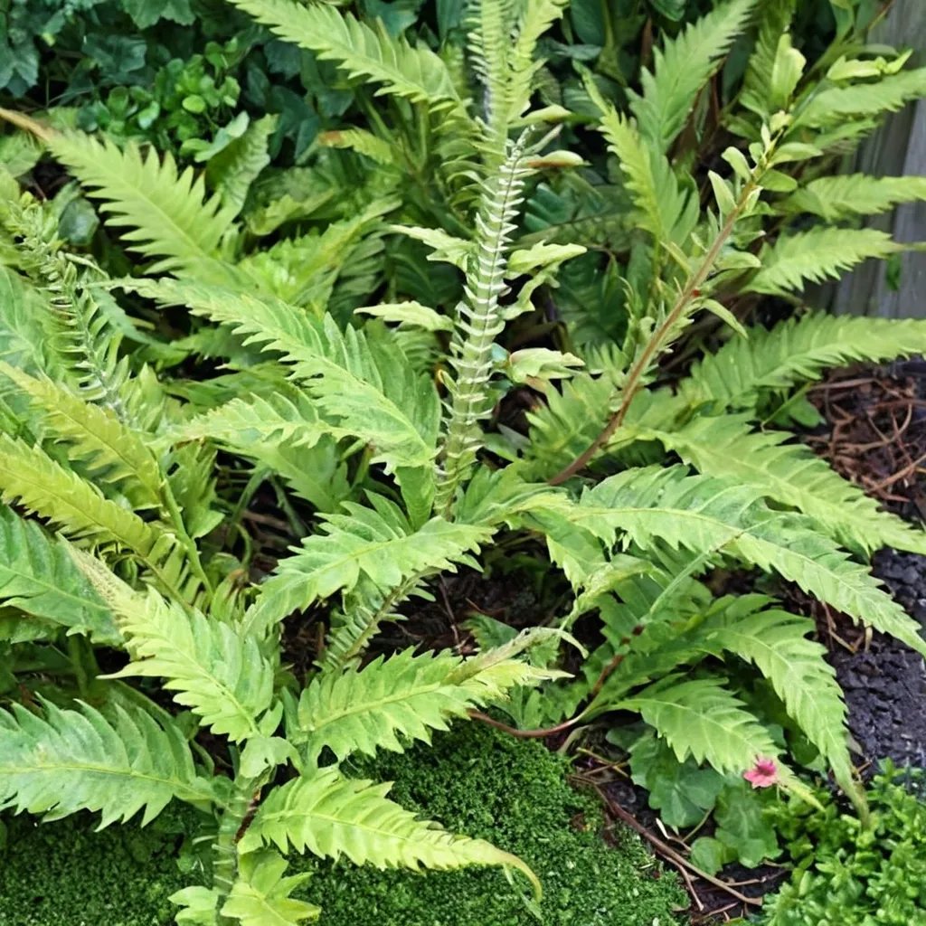 Polystichum setiferum 'Herrenhausen'