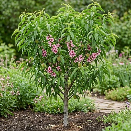 Prunus persica 'Contender'