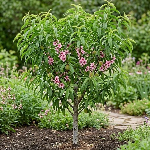 Prunus persica 'Contender'