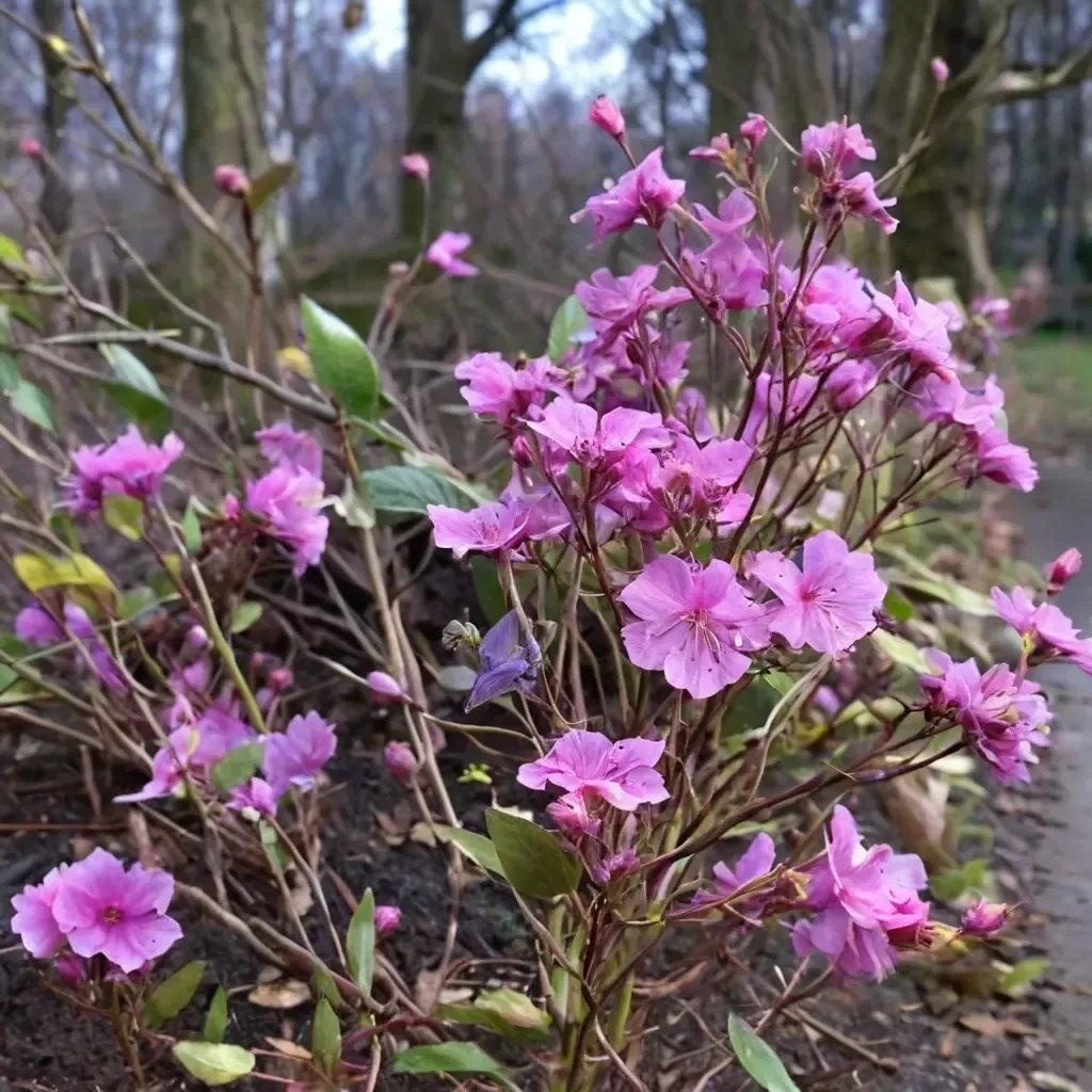 Rhododendron dauricum 'Mid-Winter'