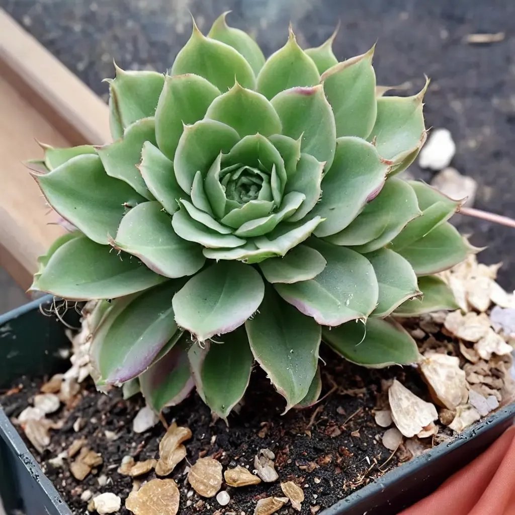 Sempervivum tectorum 'Hens and Chicks'