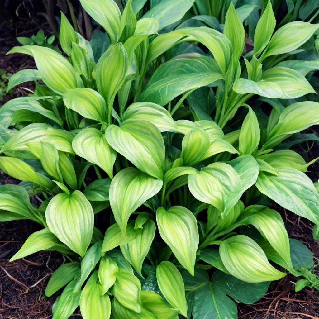 Hosta x hybrida 'Geisha'