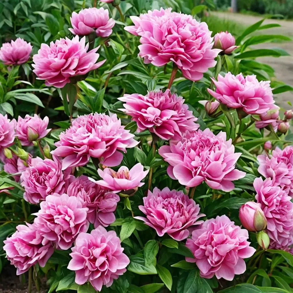 Paeonia lactiflora 'Dr. Alexander Fleming'