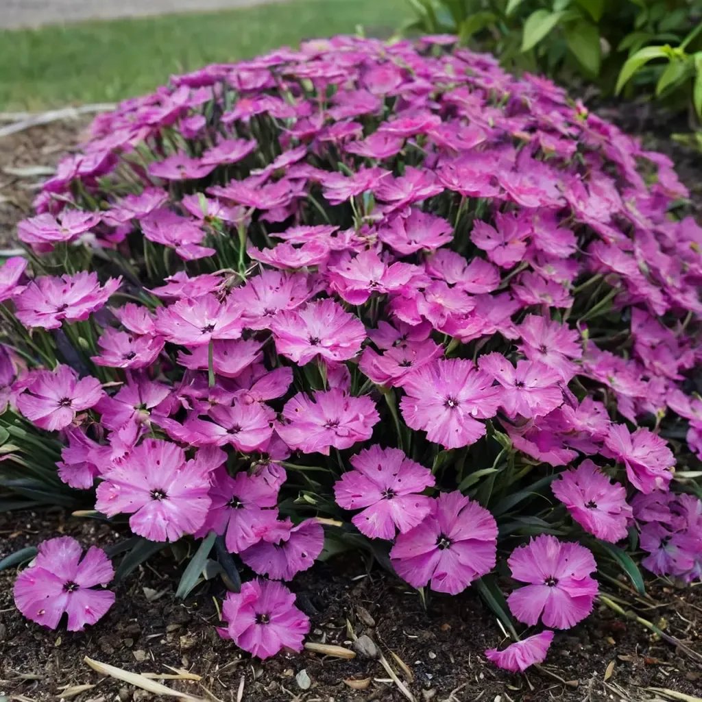 Dianthus caryophyllus 'Paint the Town Fuchsia'