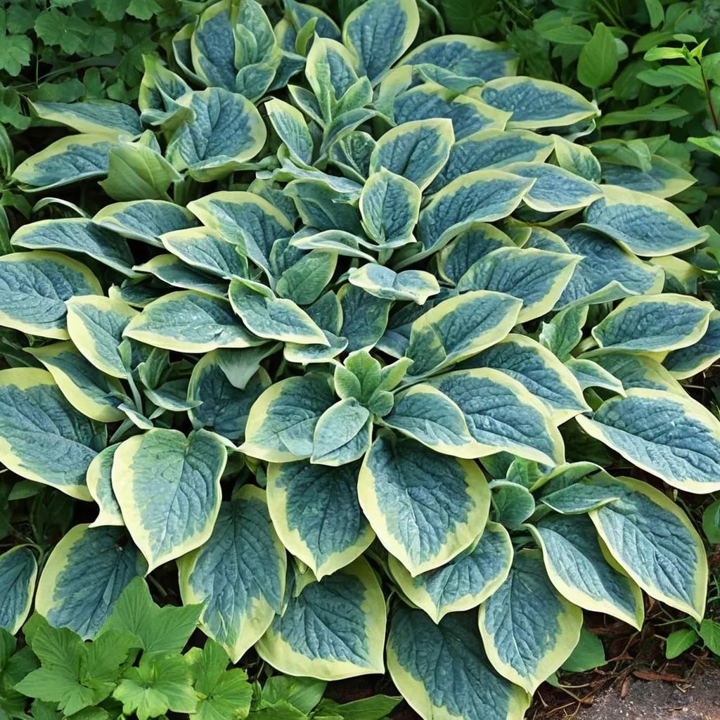 Hosta tokudama 'Flavo Circinalis'