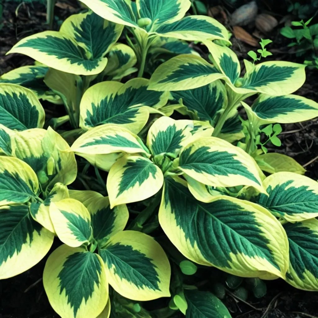 Hosta x hybrida 'Mount Tom'
