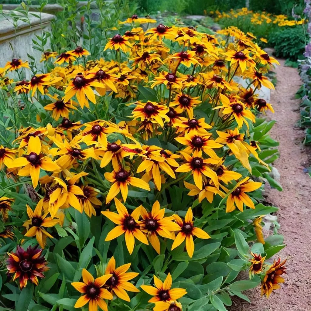 Rudbeckia hirta 'Autumn Colors Mix'