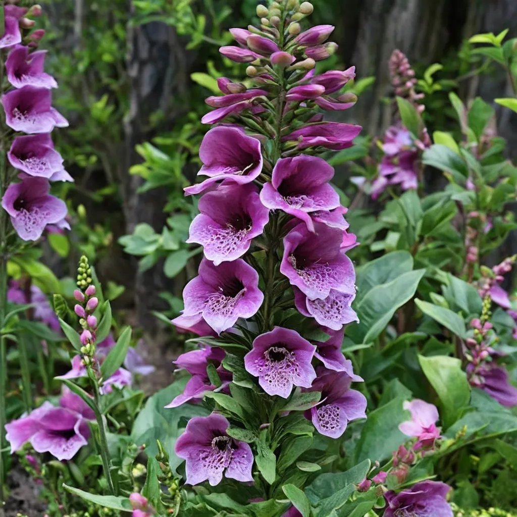 Digitalis purpurea 'Dalmatian Purple'