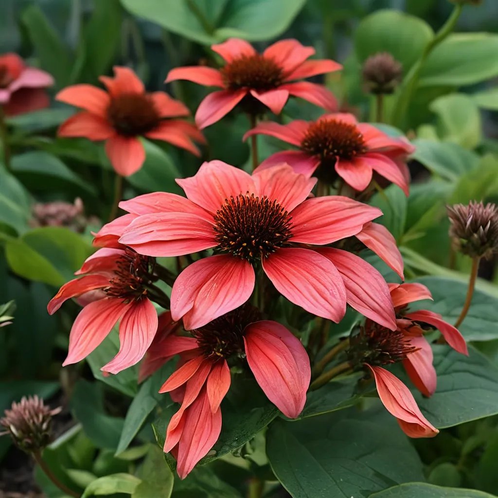 Echinacea purpurea 'Sombrero Poco Red'