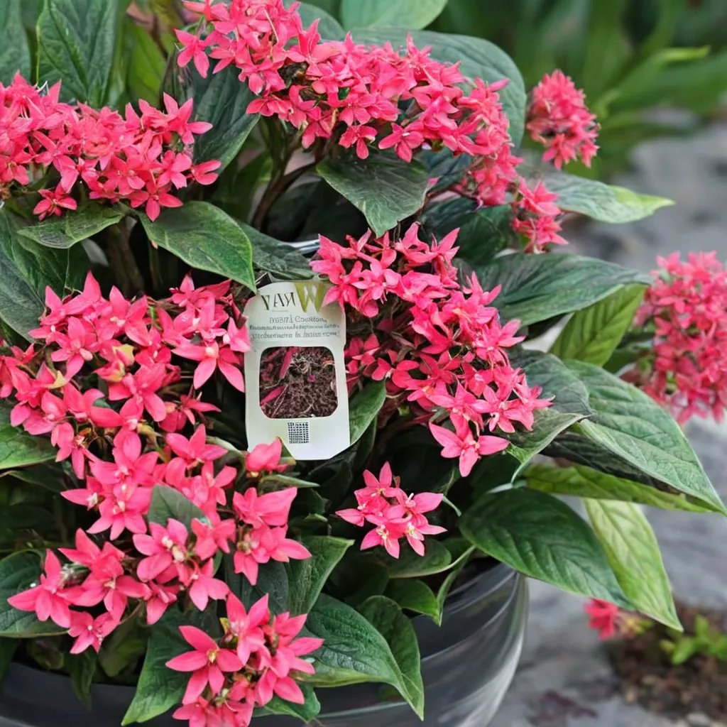 Pentas lanceolata 'Sunstar Red'