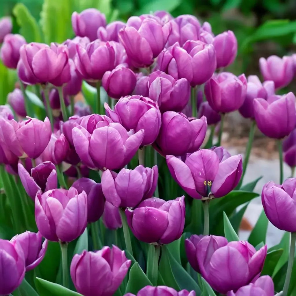 Tulipa tulipa 'Purple Prince'