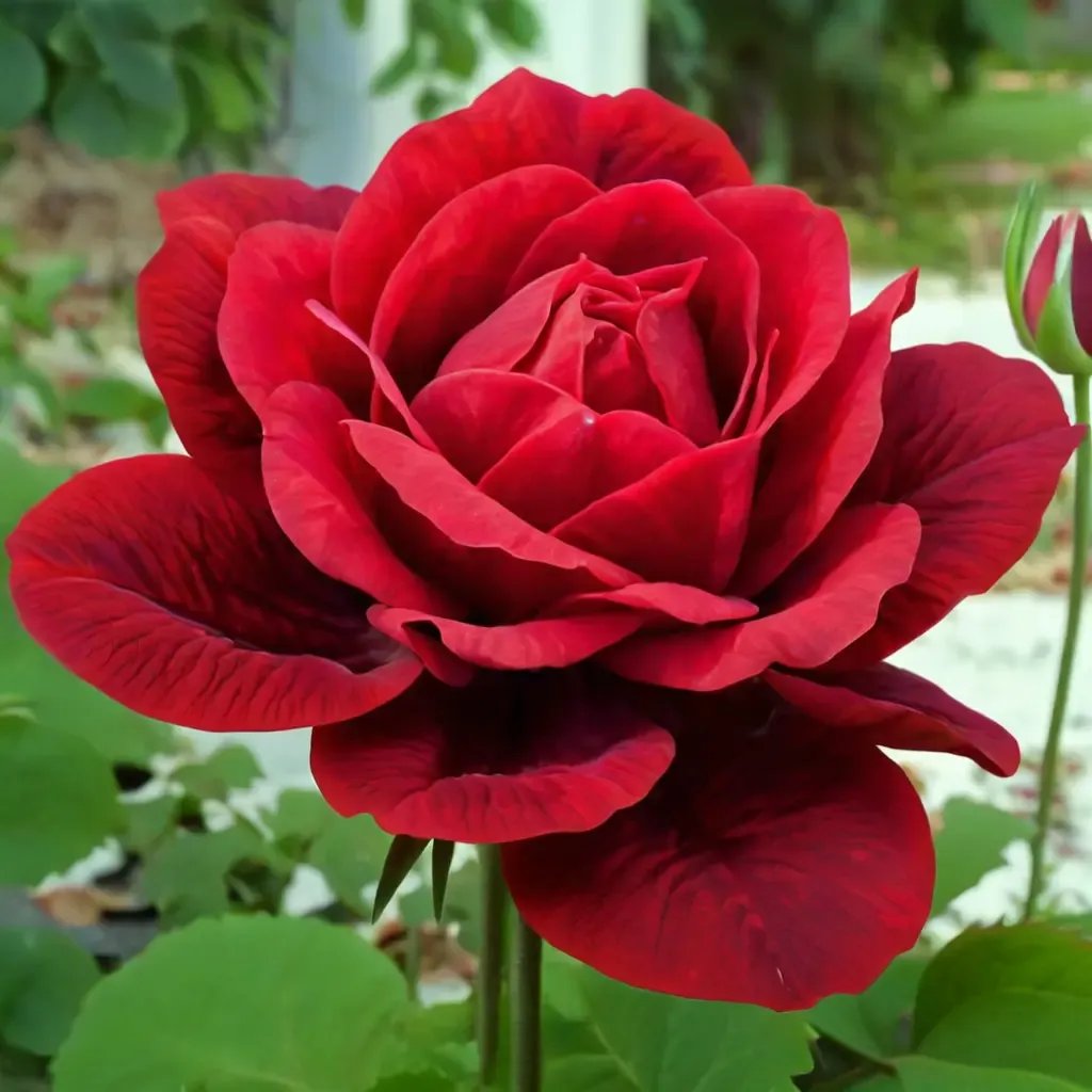 Rosa x hybrida 'Chrysler Imperial'